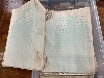 Lot 885 - Of Benjamin Britten and Eric Crozier interest: collection of typed and handwritten manuscripts