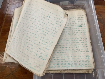 Lot 885 - Of Benjamin Britten and Eric Crozier interest: collection of typed and handwritten manuscripts