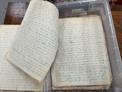 Lot 885 - Of Benjamin Britten and Eric Crozier interest: collection of typed and handwritten manuscripts