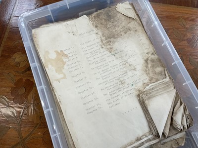 Lot 885 - Of Benjamin Britten and Eric Crozier interest: collection of typed and handwritten manuscripts