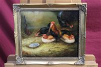 Lot 1404 - M. Jackson, English School oil on canvas laid...