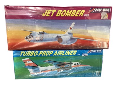 Lot 85 - Nu-Bee (made in GDR) 1:25 scale Vostock 1 Spaceship No.209, Mongram 1:144 scale U.S & U.S.S.R. Missile Display & 1:600 scale Seaquest DSV and Glencoe...