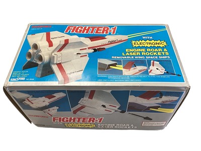 Lot 86 - CEJI (c1980) L'Atlantis Joustra Sonic Control model, with instruction sheets, boxed No.1006 & Kingssford Starforce Fighter-1, with instruction sheet, boxed No.8500 (2)