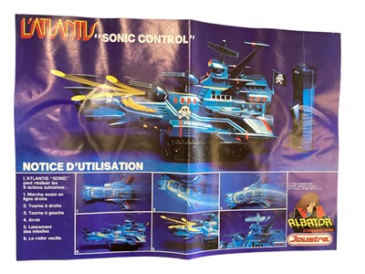 Lot 86 - CEJI (c1980) L'Atlantis Joustra Sonic Control model, with instruction sheets, boxed No.1006 & Kingssford Starforce Fighter-1, with instruction sheet, boxed No.8500 (2)