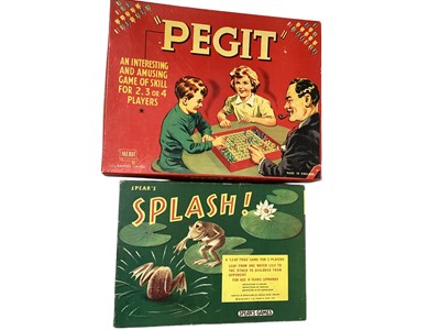 Lot 88 - Marx Miniature Fort Apache play set, Berwick Shoot Match Set and other vintage games (3 boxes)