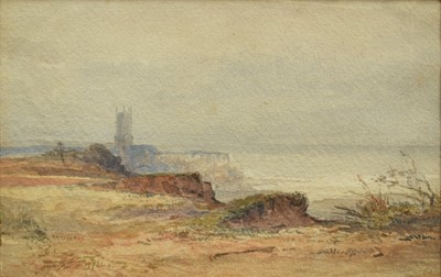 Lot 1103 - H. Gurney, late 19th century, watercolour - Cromer, Norfolk, 13cm x 20cm, in glazed frame