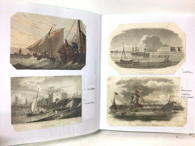 Lot 209 - Late Georgian / Victorian collection of hand tinted engravings