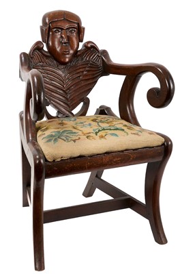 Lot 1182 - Unusual 1830s Scottish child's chair