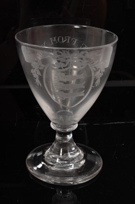 Lot 121 - 'A Trifle from Yarmouth' glass