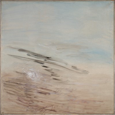 Lot 1079 - *Elinor Bellingham-Smith (1906-1988) oil on canvas - Untitled, initialled, 121cm square