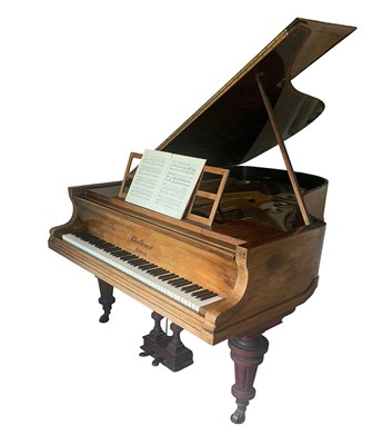 Lot 1251 - 1911 Bluthner of Leipzig 6ft 3" grand piano in rosewood case, serial number 83277