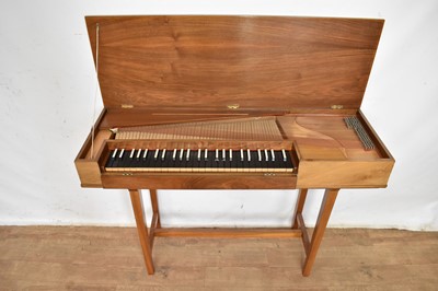 Lot 1215 - Handmade clavichord by John Morley of London