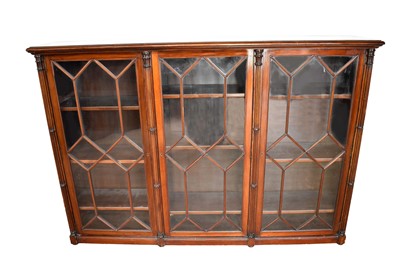 Lot 1218 - Victorian gothic mahogany floorstanding bookcase