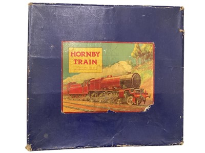 Lot 111 - Hornby O Gauge train sets & Triang Rovex TT Gauge TA train set, boxed (3)