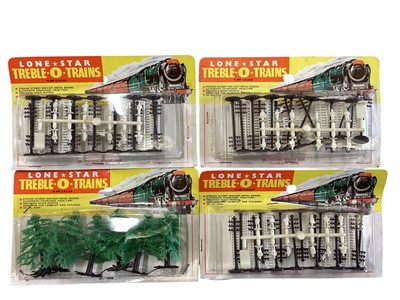 Lot 114 - Lone Star OOO Gauge locomotives, rolling stock, accessories & track (1 box)