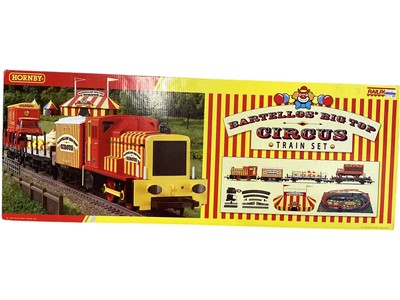 Lot 118 - Rivarossi O gauge Reno 4-4-0 American electric Steam Locomotive, boxed (poor) 7203-BU, Destiny Goldminers battery operated train set,boxed, Star Baltimore & Ohio battery operated train set,...