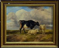 Lot 1423 - Thomas Sidney Cooper (1803 - 1902), oil on...