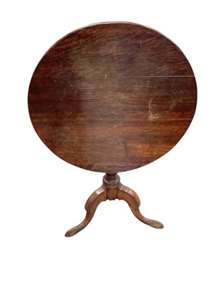 Lot 1293 - George III mahogany and elm occasional table