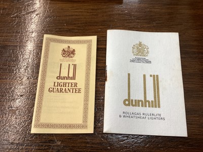Lot 621 - 1970s Dunhill pocket lighter in original box