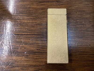 Lot 621 - 1970s Dunhill pocket lighter in original box