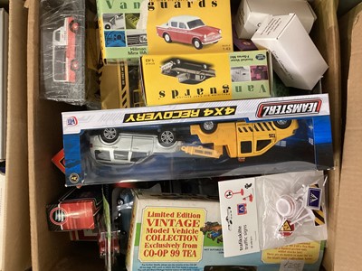 Lot 137 - Diecast boxed selection including Vanguards, Corgi, Lledo & others (2 boxes)