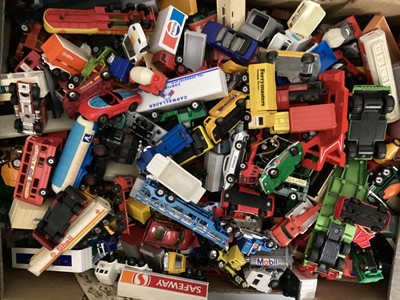 Lot 139 - Diecast unboxed selection Corgi, Dinky, Matchbox, Oxford Diecast mostly later models (3 boxes)