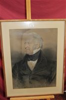 Lot 1429 - Pair Victorian English School pastel portraits...