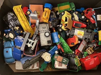 Lot 142 - Diecast unboxed selection including Matchbox, Dinky, Brummell, Rio & others