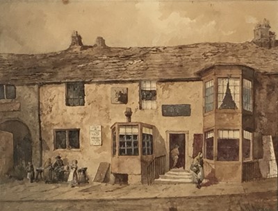 Lot 146 - A.McArthur, pair of watercolours depicting Bradford Taverns