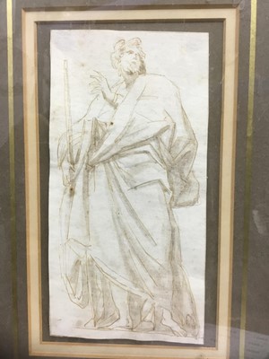 Lot 260 - 18th century Classical study on paper