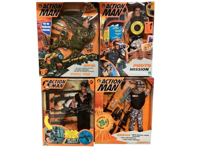 Lot 231 - Hasbro Action Man Mission Sets, boxed (see images for content) (4 boxes)