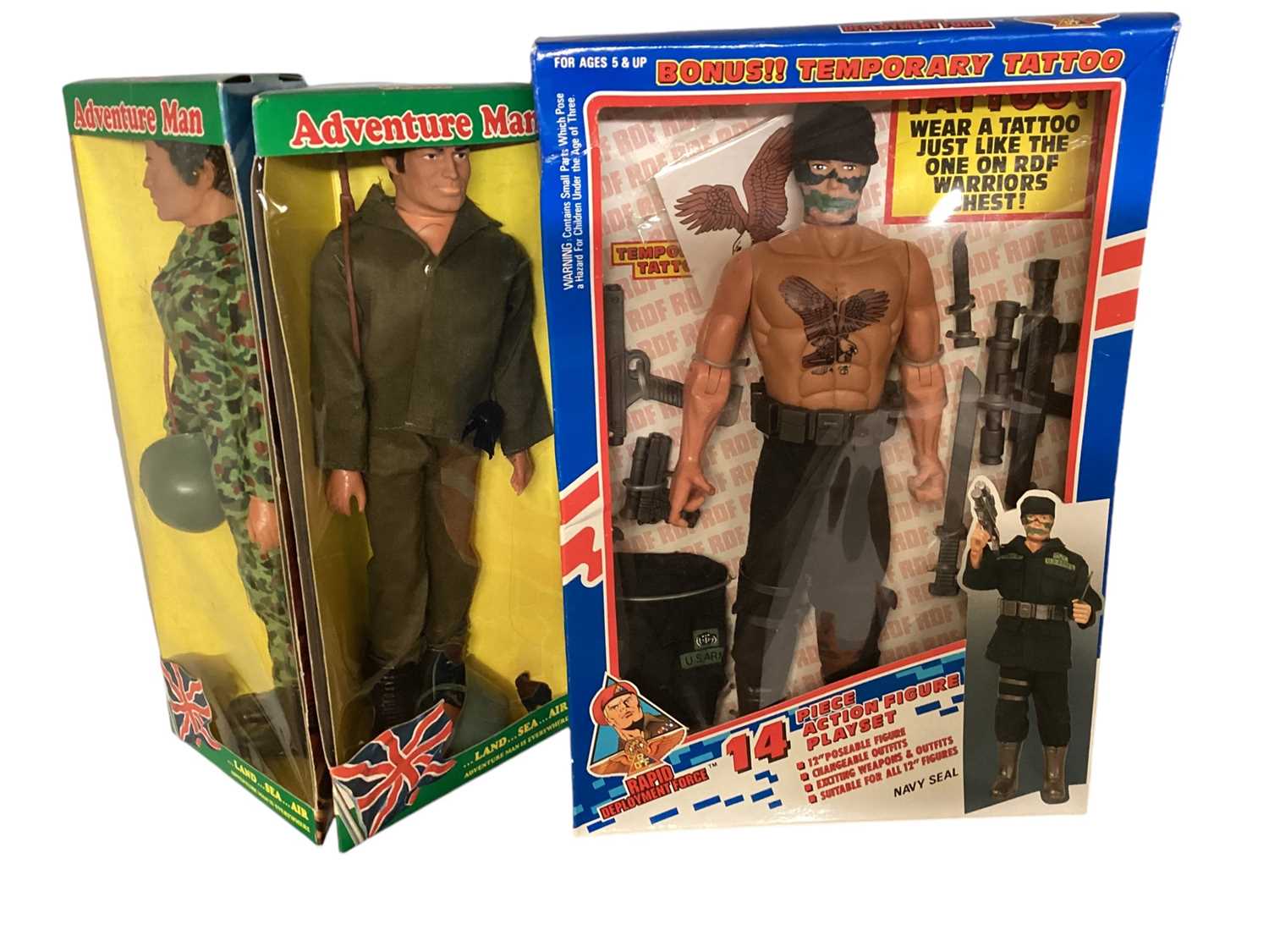 Lot 233 - Action Figures various manufacturers, boxed