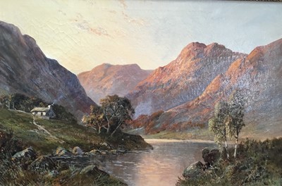 Lot 163 - Frederick E. Jamieson, oil on canvas, Scottish river landscape, signed in gilt frame 39 x 60cm