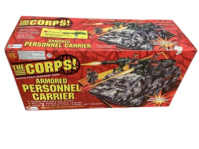 Lot 242 - Combat Force, The Ultra Corps, The Corps & Combat King Military action figures, vehicles & accessories (qty)