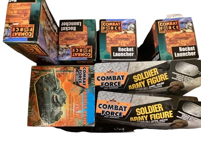 Lot 242 - Combat Force, The Ultra Corps, The Corps & Combat King Military action figures, vehicles & accessories (qty)