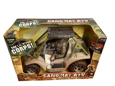 Lot 242 - Combat Force, The Ultra Corps, The Corps & Combat King Military action figures, vehicles & accessories (qty)