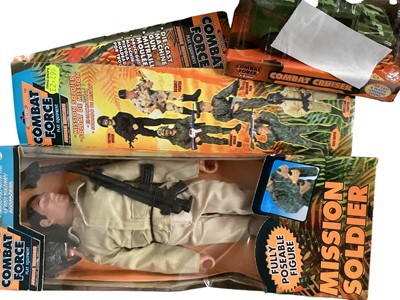 Lot 242 - Combat Force, The Ultra Corps, The Corps & Combat King Military action figures, vehicles & accessories (qty)