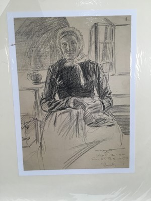 Lot 263 - William James Urquhart (c1860-1905) group of illustrations on paper, various sizes, some inscribed and signed (7)