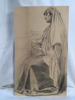 Lot 263 - William James Urquhart (c1860-1905) group of illustrations on paper, various sizes, some inscribed and signed (7)