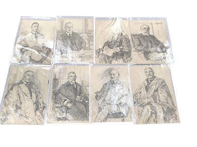 Lot 180 - Harold Sparks (early 20th century) group of portrait studies in pencil, various sizes (10)