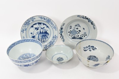 Lot 246 - Group of Chinese blue and white porcelain