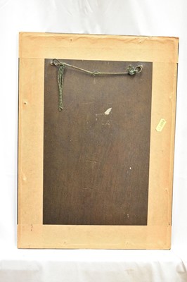 Lot 1398 - *Sybil Andrews (1898-1992) signed etching - Norwich Cathedral East End, 24.5cm x 16cm, in glazed frame
