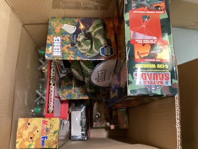 Lot 222 - Large scale military vehicles & other military vehicles (6 boxes)