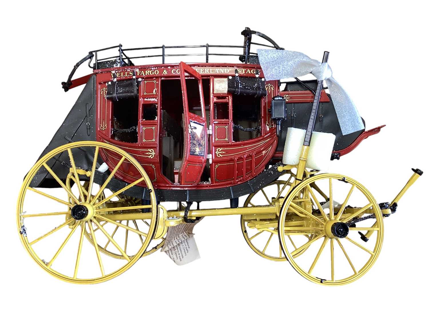 Diecast Franklin Mint Wells Fargo Stagecoach