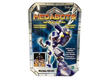 Lot 190 - Hasbro (c2003) Medabots Metabee No.82072, Rokusho No.82073 Archeetle No.82074 & Sumilidon No.82039, all boxed (4)