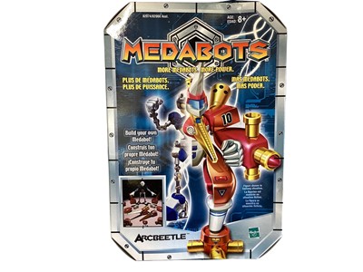 Lot 190 - Hasbro (c2003) Medabots Metabee No.82072, Rokusho No.82073 Archeetle No.82074 & Sumilidon No.82039, all boxed (4)