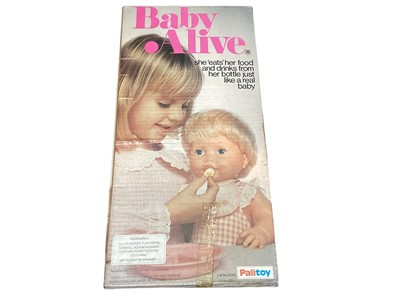 Lot 252 - Palitoy Baby Alive doll, boxed No.32310, Pegree doll Michele, boxed and two other vintage dolls (4)