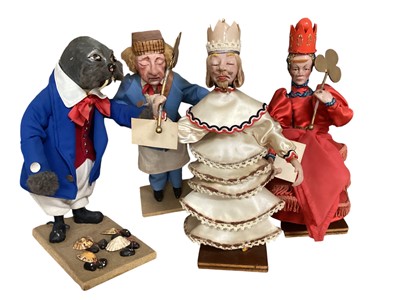 Lot 254 - Devereux Models hand made in England "Alice Through the Looking Glass" 16 characters (4 boxes)