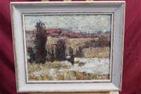 Lot 1476 - Wyndham Lloyd (1909 - 1997), oil on board -...