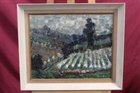 Lot 1477 - Wyndham Lloyd (1909 - 1997), oil on board -...